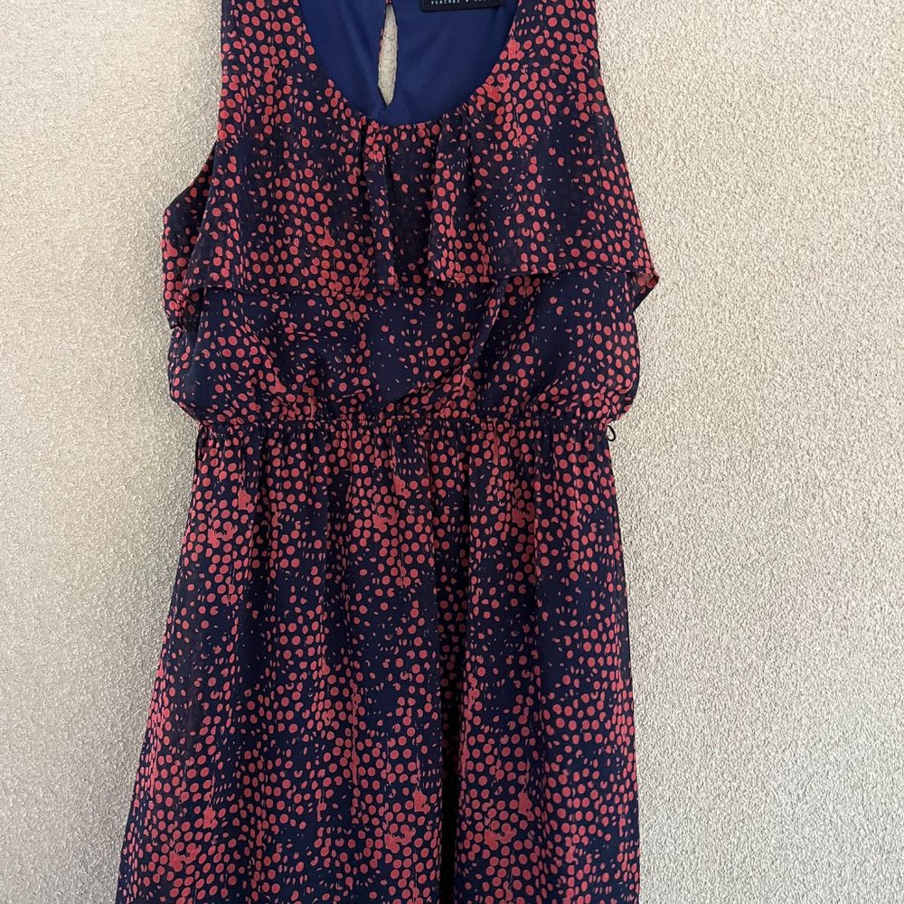 Peaches & Cream Ruffle Front Dress - Picture 6 of 10